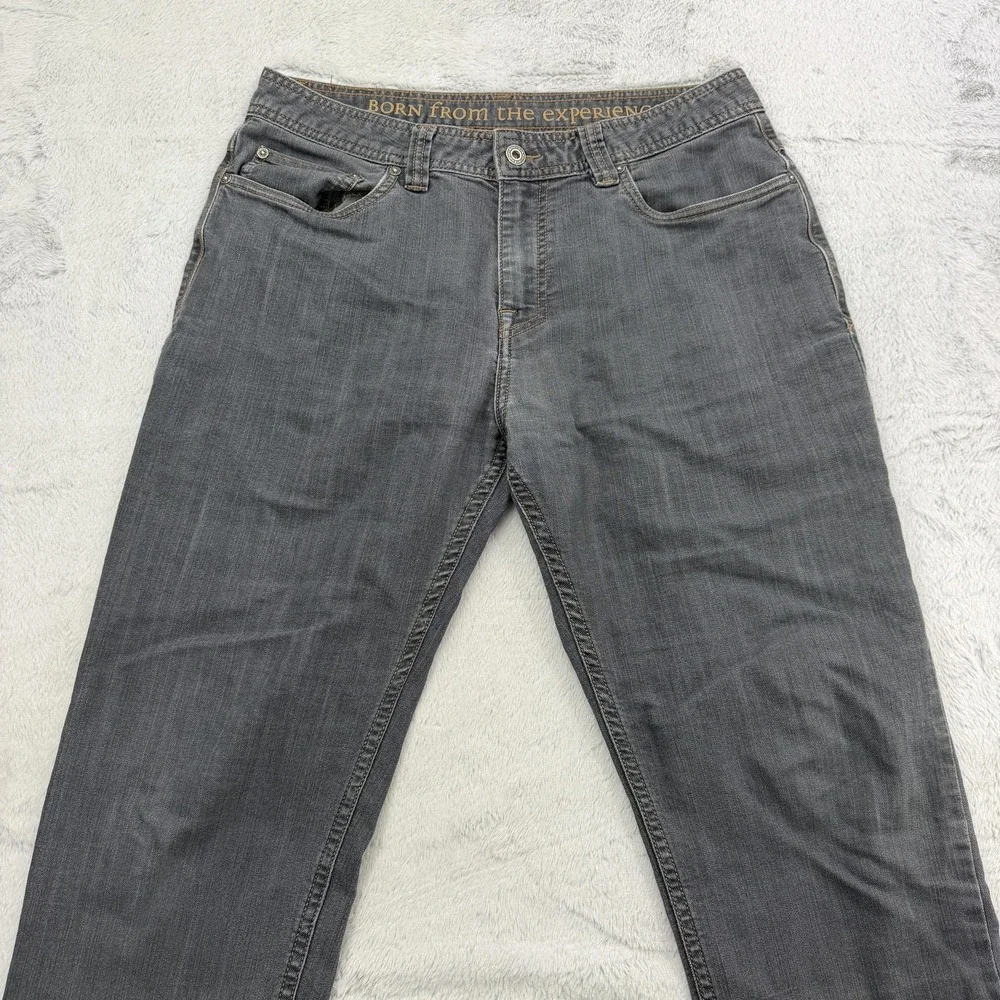 PrAna Pants Mens 32 X 30 Gray Chino Slim Stretch Cotton Polyester Spandex